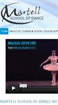 Mobile Screenshot of martellschoolofdance.com